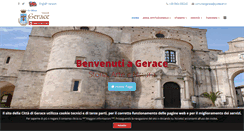 Desktop Screenshot of comune.gerace.rc.it